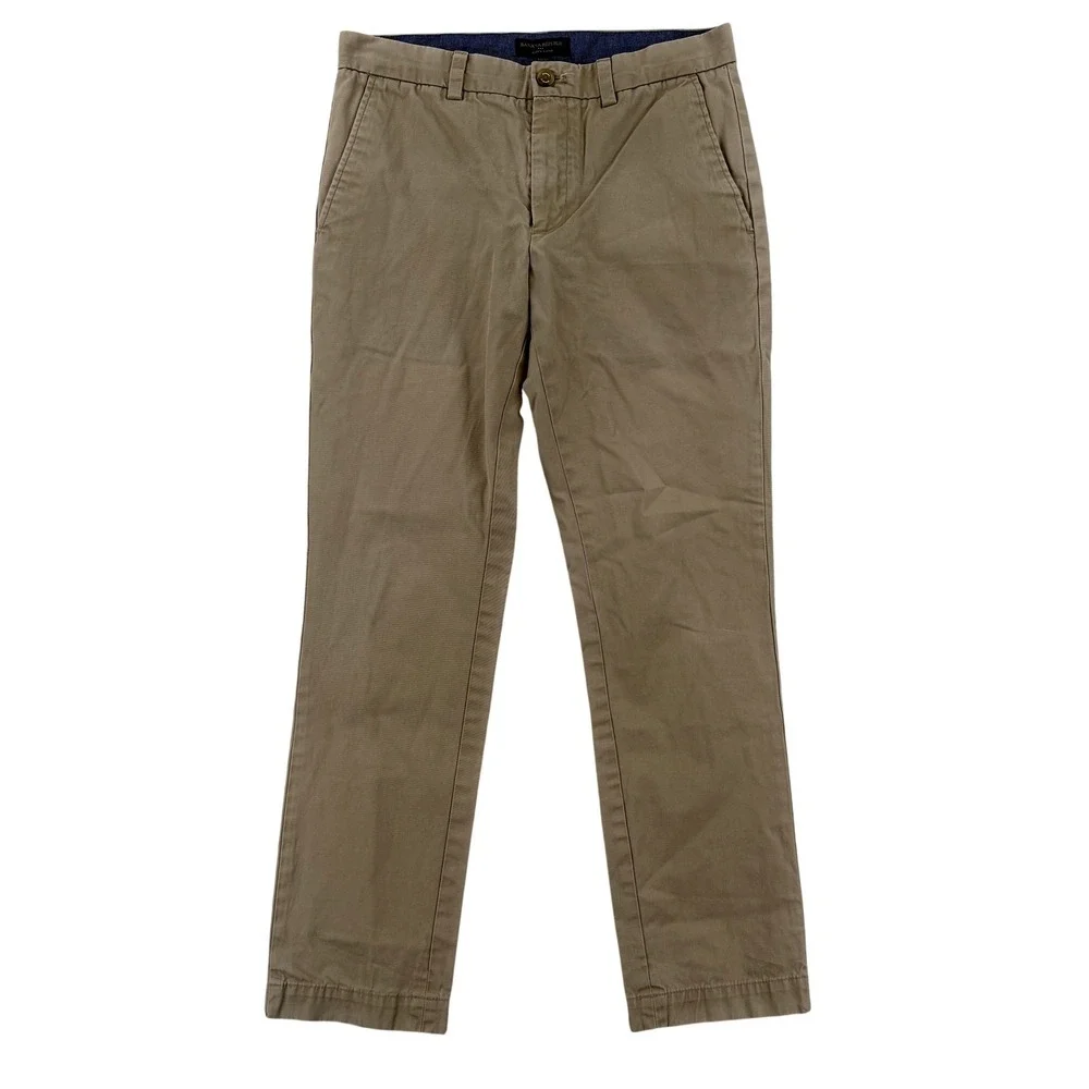 Banana Republic Aiden Chino Pants Mens 31x32 Beige Slim Fit Cotton Casual